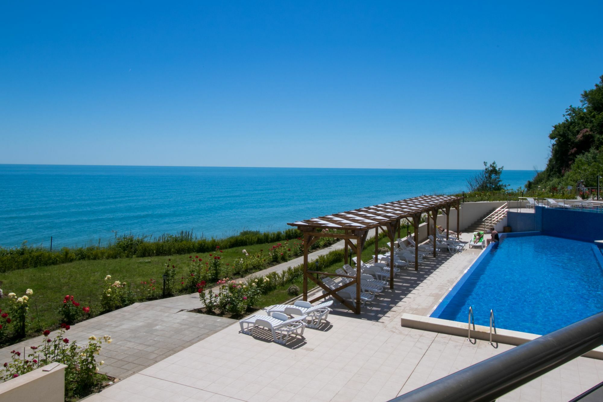 Byala Vista Cliff Apartments ภายนอก รูปภาพ