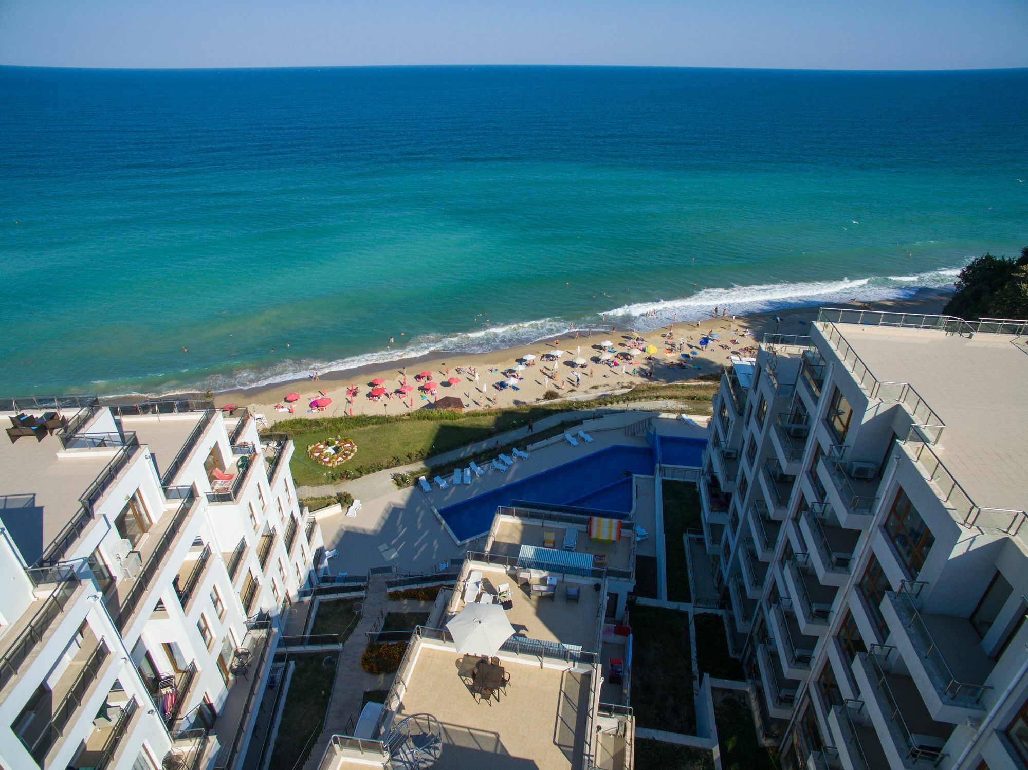 Byala Vista Cliff Apartments ภายนอก รูปภาพ